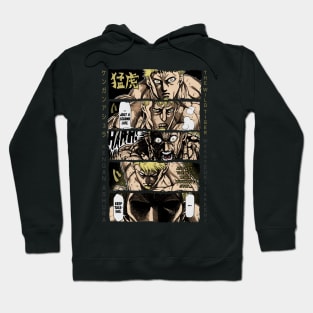 Wakatsuki Takeshi KENGAN - ASHURA - OMEGA Manga Anime Design V1 Hoodie